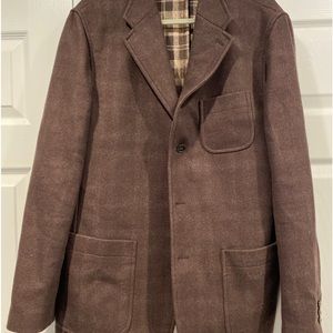 Perry Ellis Men’s brown coat. 44 Reg